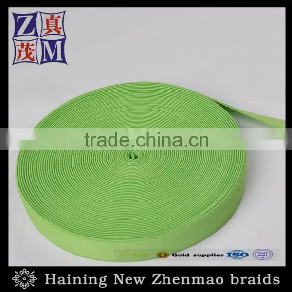 Green Color Good Quality Thick Woven Elastic Belt Supplier's Choice photo-2