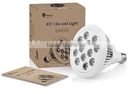 Wholesale Par38 E27 Led Grow Light Bulb 12w Led Grow Lamp for Flower Plant Hydroponic Systems photo-5