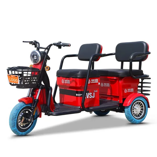 Electric Tricycle 60v 800w Bike Other Motorized Cargo Trike 3 Wheel Family Child Bike Prices Motorcycle Holland Adult