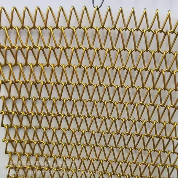 Decorative Woven Wire Mesh Panel for Building Elevator and Facade