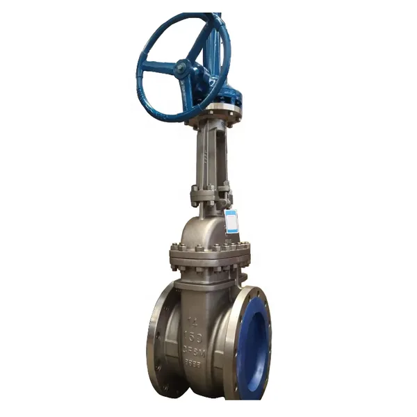 API Z41H/T 150LB CF8M CF3M WCB Cast Steel Stainless Steel Hard Seal Flange ANSI Gate Valve Supplier Price photo-3