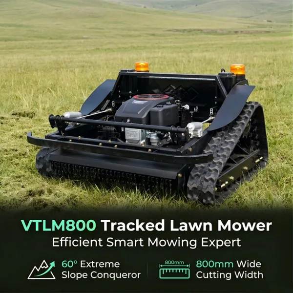 Vigorun Vtlm800 High-Torque Brushless Motor Garden Mowers for Tough Terrain Domination
