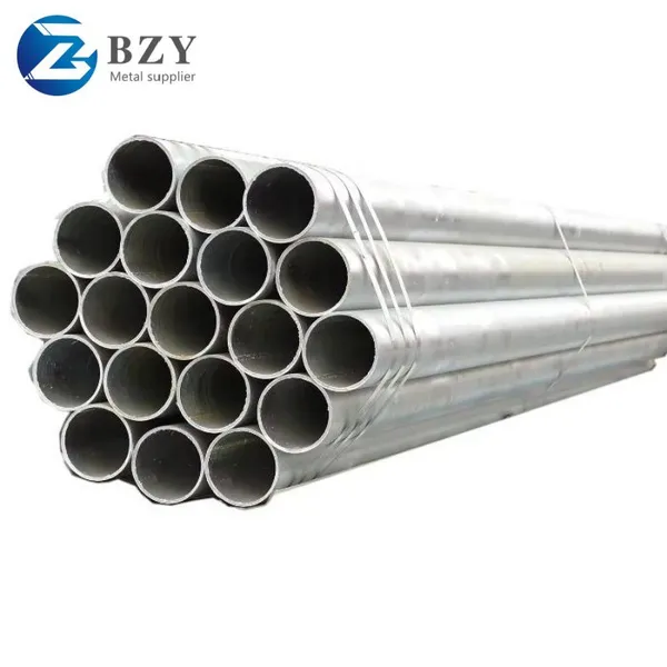 China Steel Round Pre-galvanized Steel Pipe High Quality Galvanized Steel Tubes photo-2
