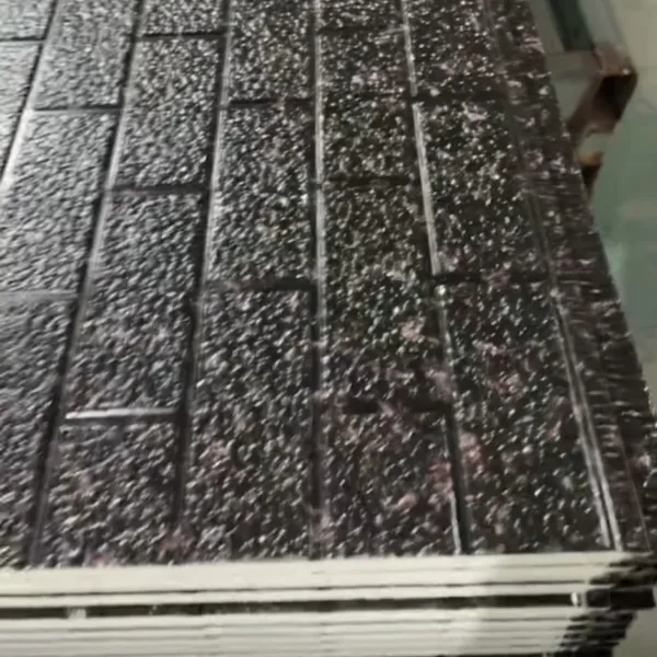 Exterior 3D Wall Panel Durable Sandwich Panels for Building Exterior Decor photo-4