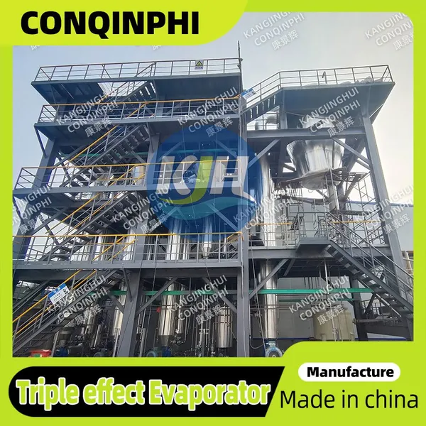 Compact Multi-effect Evaporator Crystallizer With CIP Cleaning Design, Max Operating Temp 150°C, 50 Hz Frequency photo-5