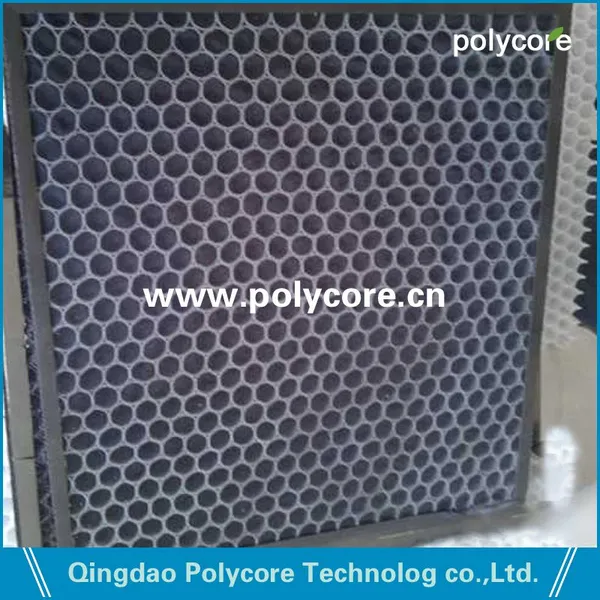 Air Filter Frame PP Honeycomb Core Honeycomb Filter