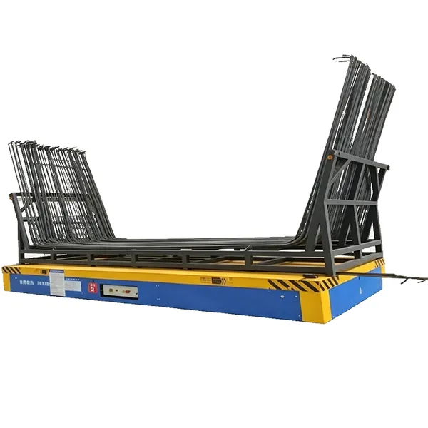 Eco‑friendly Electric Rebar Cart Featuring Easy Maneuverability for Rebar Circulation at Bridge Construction Working Sites