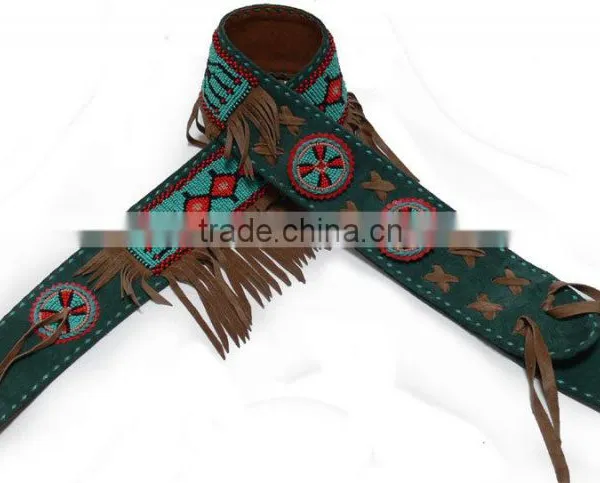 Western Leather Guitar Straps