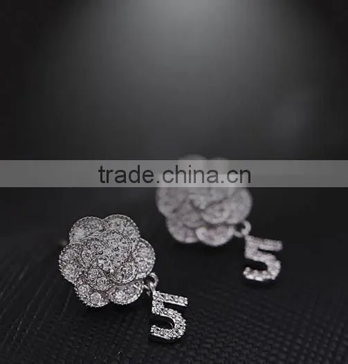 Wholesale Fashion Style Earrings Women Diamond Jewelry photo-4