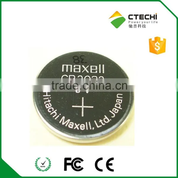 Blister Card Package Calculator Coin Cell Maxell CR2032 3V Lithium Button Battery photo-2