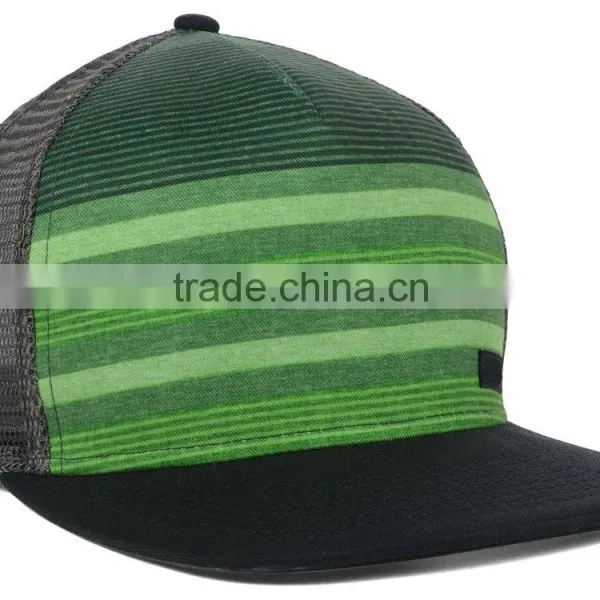New Design Mesh Snapback Cap High Quality 5 Panel Blank Munafacturer Trucker Cap photo-2