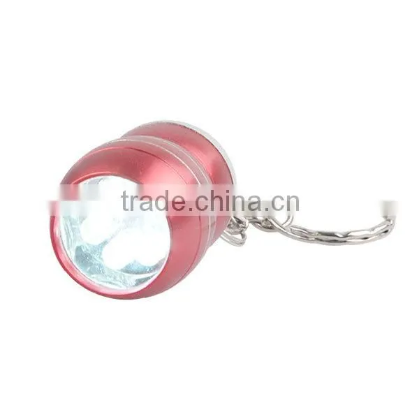 Mini Pocket Flashlight 6 LED Light Torch Lamp Portable Keychain photo-3