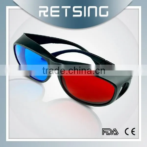 Plastic Red Cyan 3D Glasses for PC/Magazine/Books photo-5