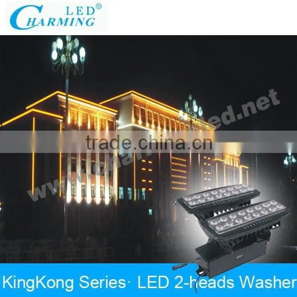 IP 65 LED 108w Wall Washer King Kong Series LED 2 Heads Washer photo-2