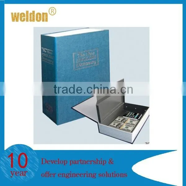 Security Dictionary Book Safe Storage Box Case Key Lock for Jewelry Cash Money photo-5