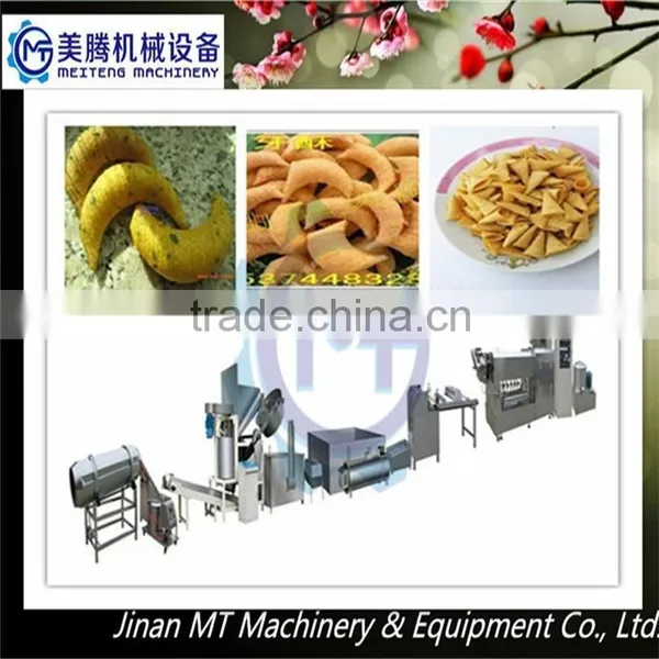 Extruded Crispy Fried Flour Bugles Snacks Machine photo-3