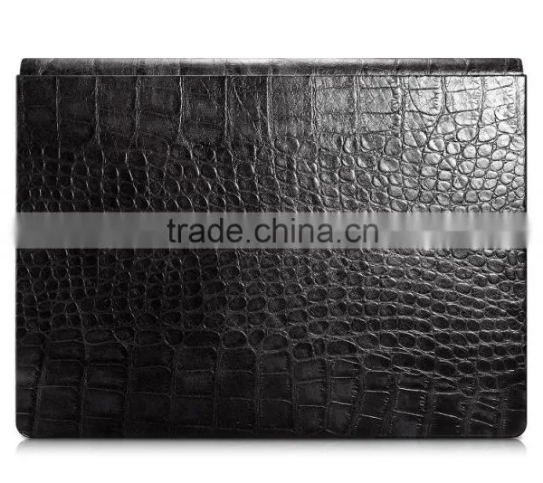 Icarer Luxury Crocodile Grain Genuine Leather Case for Surface Book 13.5 Inch photo-2