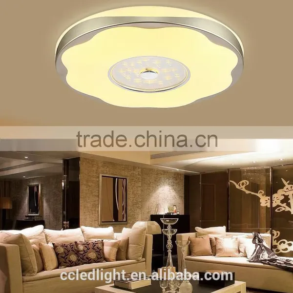 2016 New Design Round Flat Ceiling Led Light Aluminum Frame Acrylic Cover photo-2