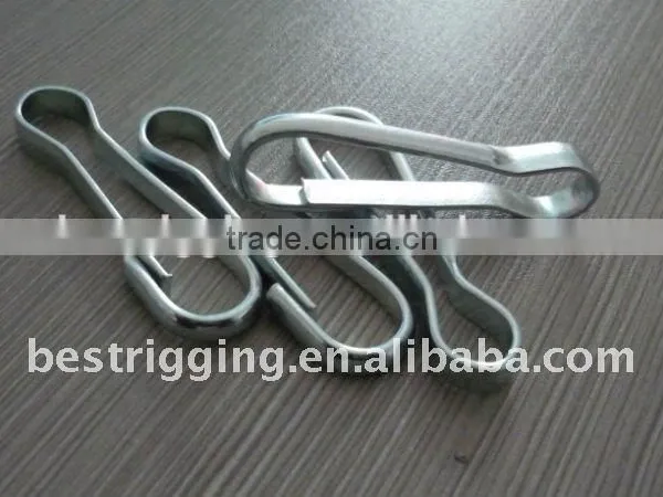 25-120MM China Carbiner Rigging Hardware 4293 Nickle Plated Simplex Snap Hook Spring Hook 2016 Hot Sale Quality Choice photo-4