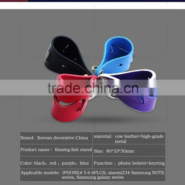 New Listing Phone Holder Kissing Fish Stand Cell Phone Mobile Smart Universal Stand photo-2