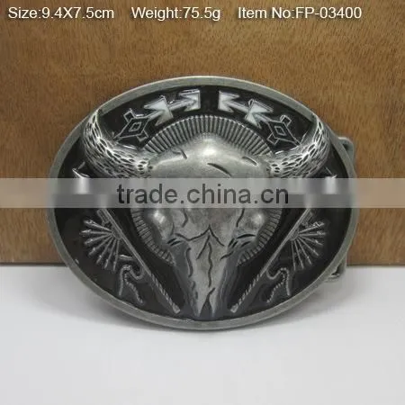 Decorative Two Prong Logo Name Plate Belt Buckles Custom Belt Buckle Belt Buckle With Rhinestones photo-2