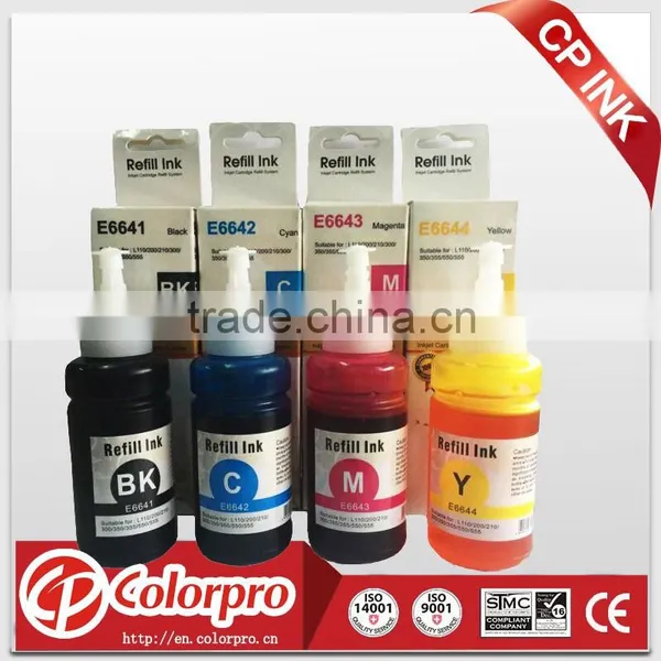 T664 Ink Dye Ink for Epson L800 L355 L555 Printer Refill Ink for Epson