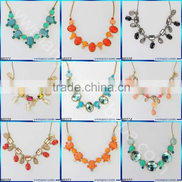 Facoty Crystal Punk Necklace Jewelry Gold Chain Necklace photo-3