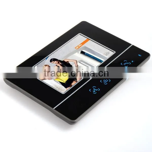 2015 7" Color Screen Wired ID Card Unlock Video Door Phone With Remote Door Release PY-811MJIDS11 photo-2