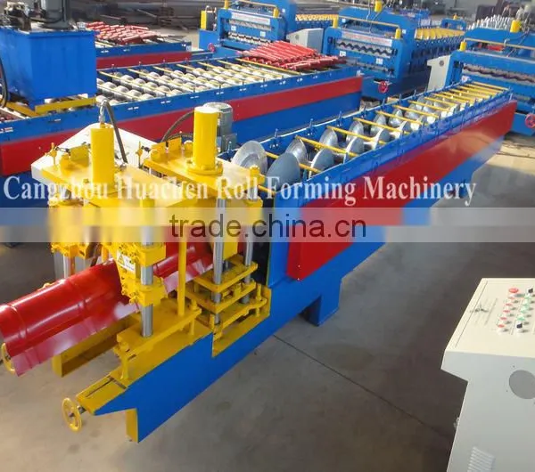 Metal Roof Ridge Cap Roll Forming Machine, Ridge Cap Tile Roll Forming Machine photo-2