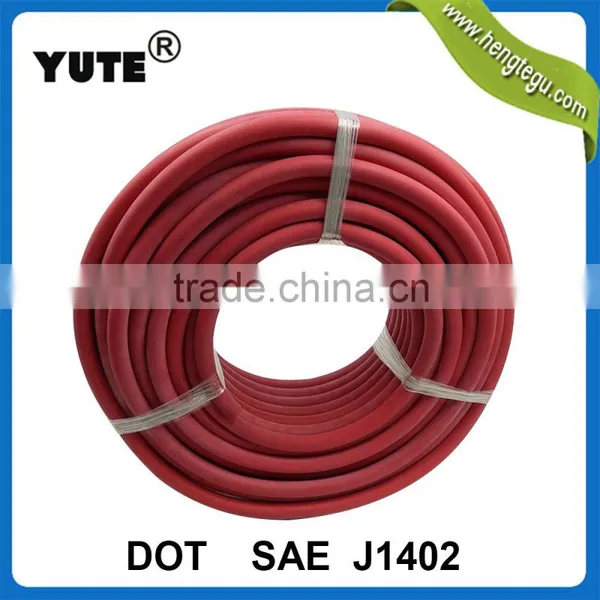 DOT Approved 1/2 Inch Textile Braid Truck Air Brake Coil Hose