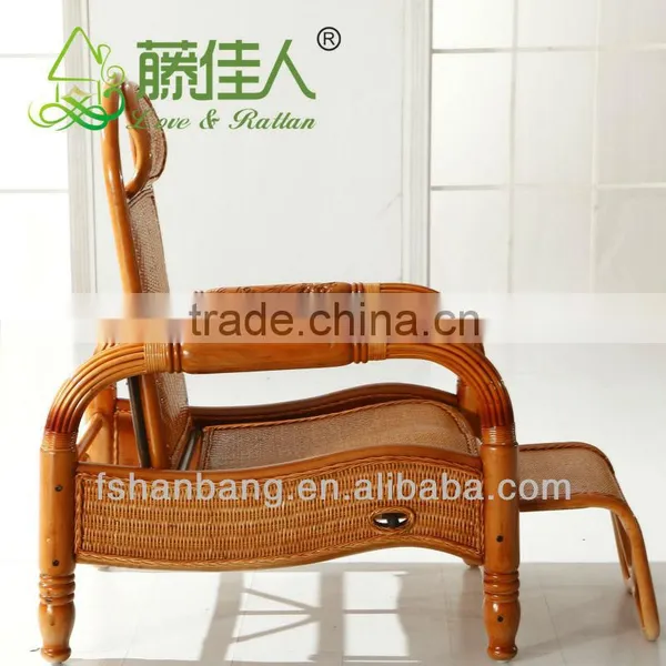 Durable Rattan Antique Rocking Chair photo-3
