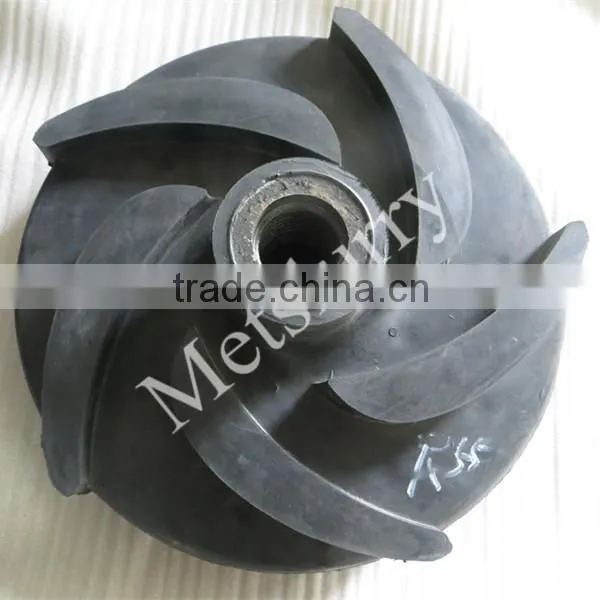 Slurry Pump Spare Parts Natural Rubber Impeller photo-4