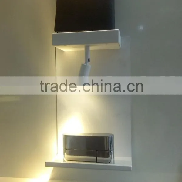 Bedding Wall Light With Shelf Seating for Books and Coffee photo-3