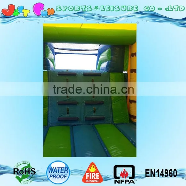 Inflatable Tiki Island Bounce Water Slide photo-3