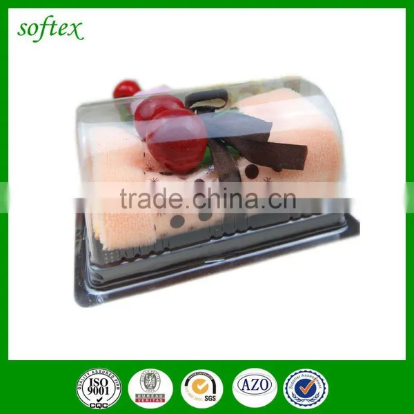 Small Swiss Roll Cake Towel Wedding Gift Towel Cake Souvenir photo-4
