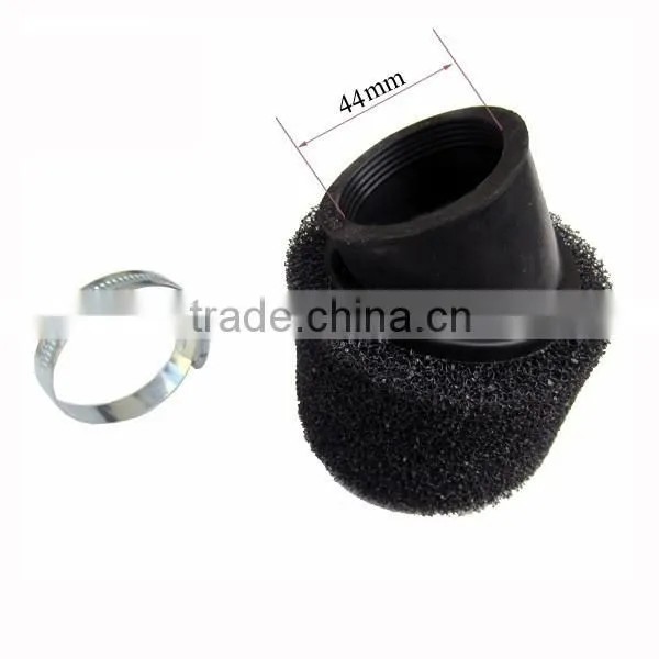 44mm Motorcycle Foam Air Filter Pitbike Atv Scooter Quad Motorbike