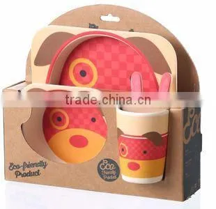 Kids Eco-friendly Dinner Sets Cartoon Shape photo-5