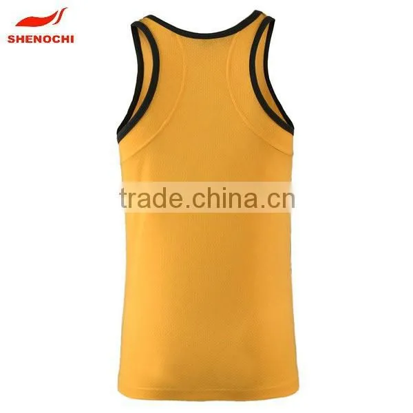 2015 Fashion Wholesale Oem Custom Gym Singlet photo-2