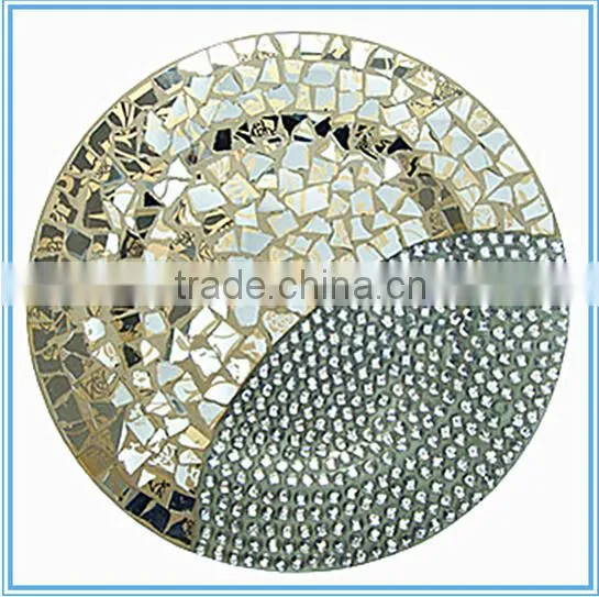 Dia 25cm Pearl and Shell Mosaic Plate