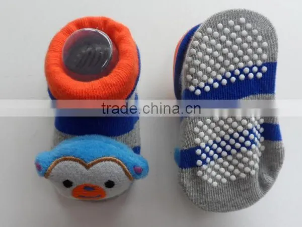 BC1095 Cheap Antislip Animal Designs Baby Socks photo-5