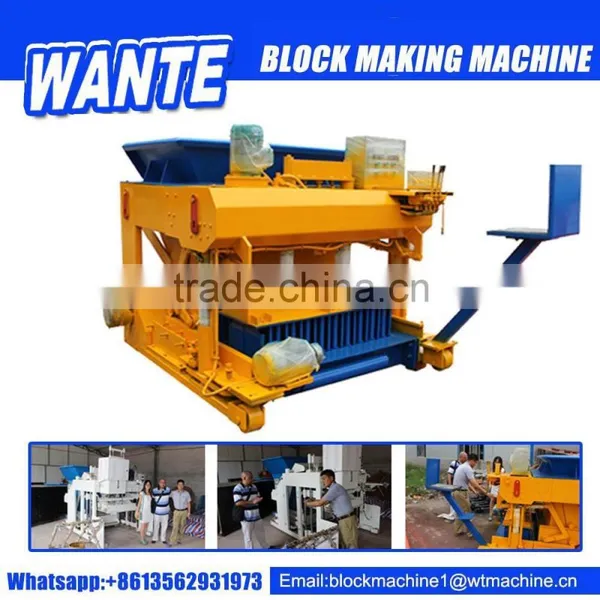 WT6-30 Germany Technology Cement Sand Hollow Block Making Machines photo-3