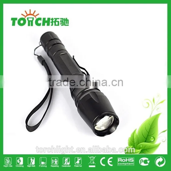 XML T6 2000 Lumens Led Flashlight Zoomable Waterproof Tactical LED Lamp Linternas Torch Light Flashlight Use 2*18650 Battery Quality Choice photo-2