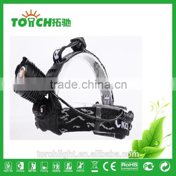 Bicycle Headlamp Rechargeable Super Bright 2000 Lumens Bike Riding Head Lamp XML T6 LED Head Lights for Camping photo-6