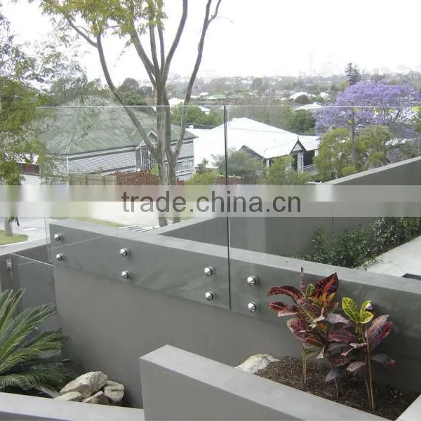 Tempered Balustrade Glass Panels With AS/NZS 2208:1996 and EN12150 Certificate photo-3
