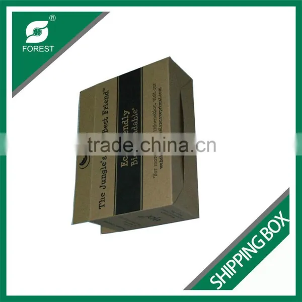 FLEXO PRINTING E FLUTE DISPOSABLE CORRUGATED SHIPPING CARTONS OEM PAPER PACKING BOXES FOR POOP BAGS photo-4