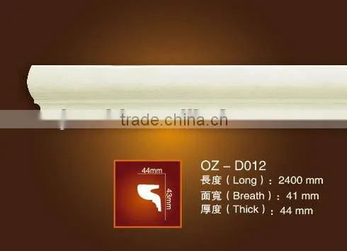 pu Waterproof Ceiling Cornice Design
