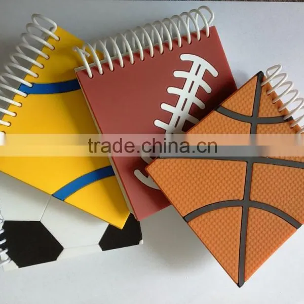 3D Pvc Printed Cover Notebook Recycled Notebook Custom Notebook