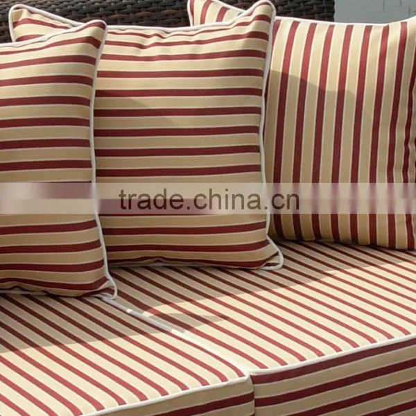 High Quality Rattan Sofa Set With 15cm Thickness Cusion High Quality Fabric photo-5