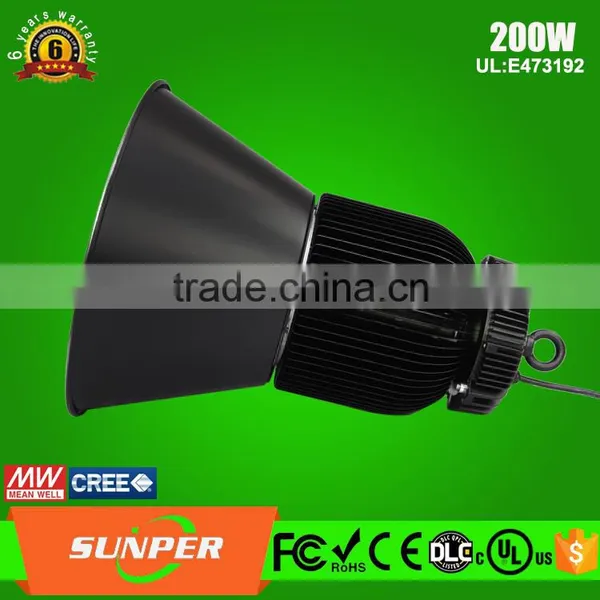 200w Led High Bay Lighting ul Dlc Industrial Lamp Fixtures photo-4
