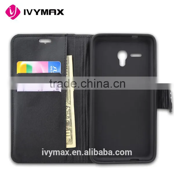2016 Latest New Design Full Body Bling Diamond Leather Flip Wallet Case Pouch for Alcatel Fierce xl photo-6